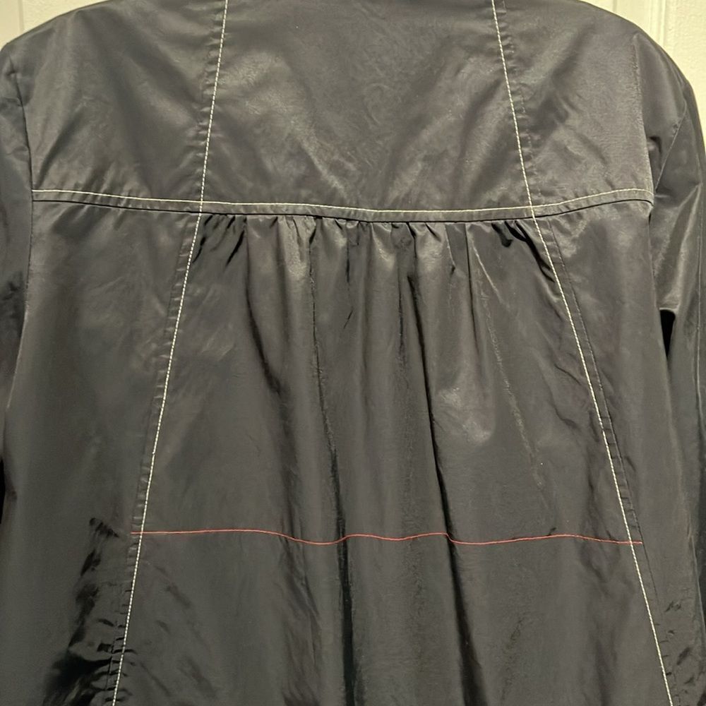 Kristen Blake Black Water Repellent Button Up Jacket Size M - Picture 9 of 14